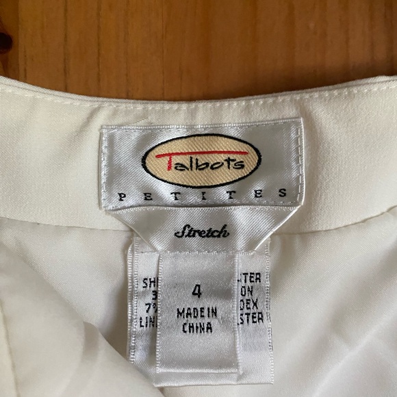 Talbots side button sailor pants - Picture 4 of 5